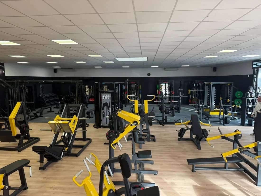 La salle de musculation d'OB Sports, à Belley